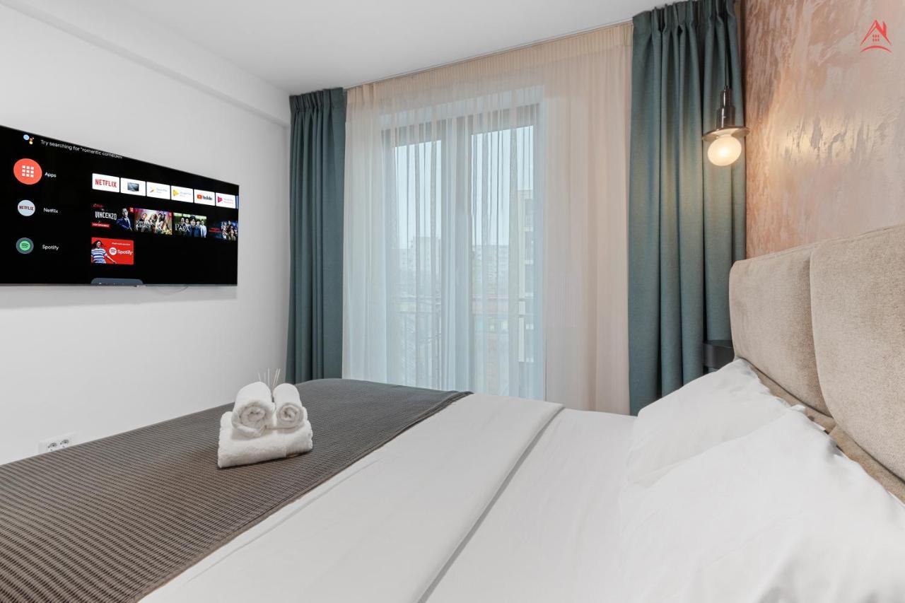 Apartament Opera Residence - Cismigiu, Eroilor, Free Private Parking Bukarest Exteriör bild